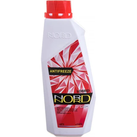 Антифриз NORD High Quality Antifreeze готовый -40C красный 1 кг