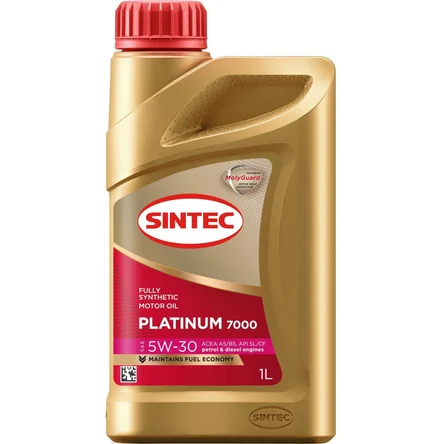 Масло моторное Sintec Platinum 7000 5W-30 A5/B5 SL 1л (600157)